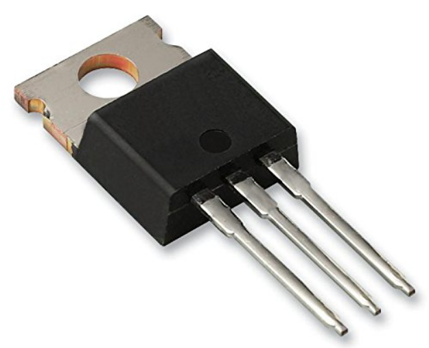 Transistor NPN TO-220 transistors à jonction bipolaire simple (BJT)  BD243C.png